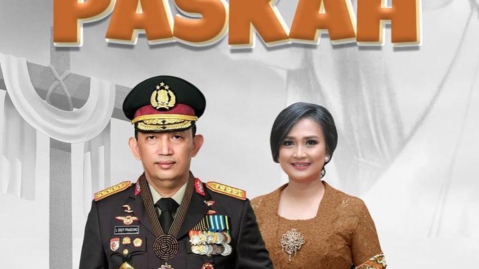 Foto: Kapolri Jenderal Listyo Sigit Prabowo dan istri (Dok. Instagram Kapolri)