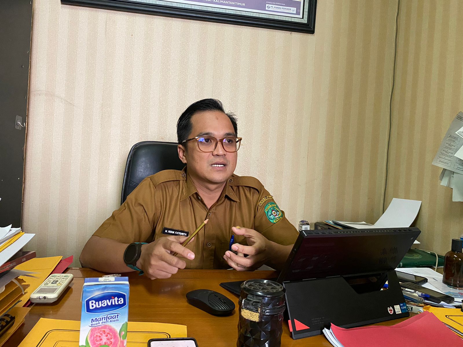 Kepala Bidang Pengembangan Destinasi Wisata Dispar Kukar, M Ridha Fitrianta. (Foto: Dok. Ist).