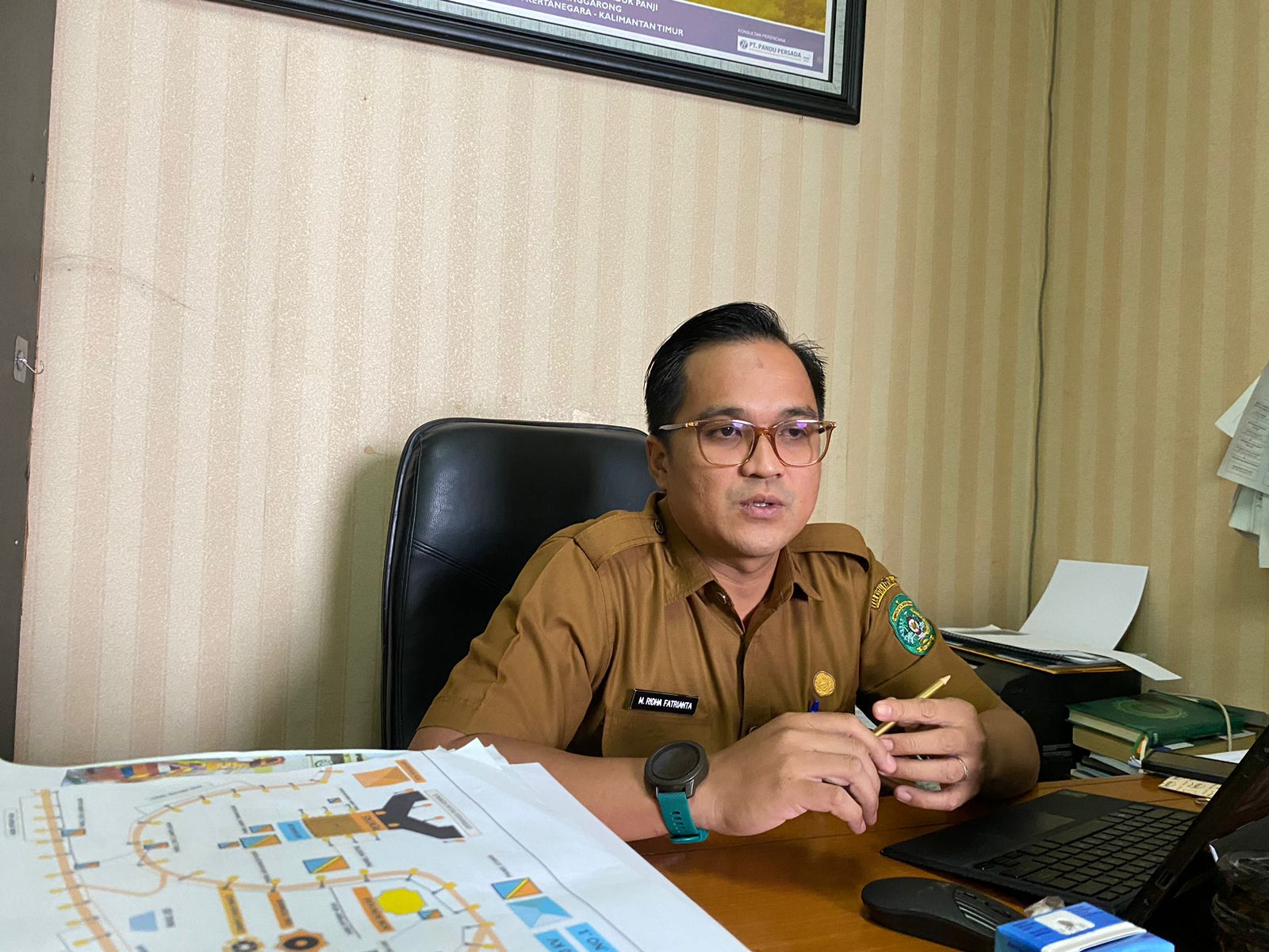 Kepala Bidang Pengembangan Destinasi Wisata Dispar Kukar, M Ridha Fatrianta.(Foto: Dok. Ist).