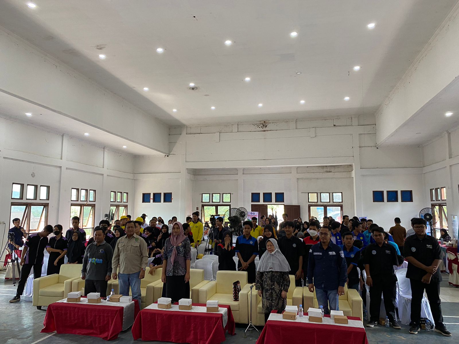 Pelaksanaan job fair SMK pusat keunggulan di Kecamatan Loa Janan.(Foto: Dok. Istimewa).